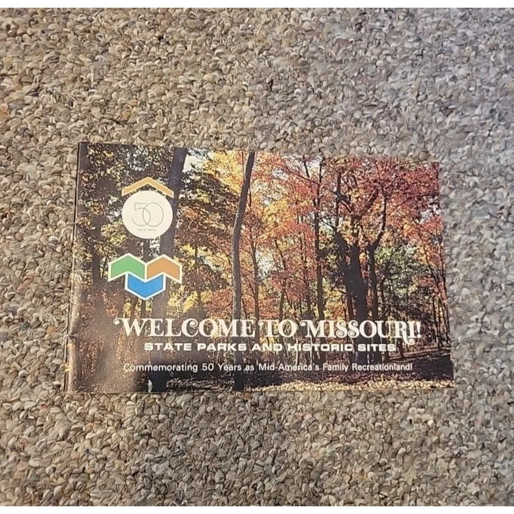 Vtg 1974 Welcome to Missouri Booklet State Parks Historic Sites Travel Guide